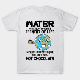 Funny Hot Chocolate Addict T-Shirt